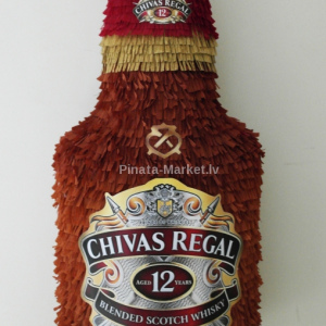 Whisky Bottle Pinata 16.5 x 11 Inches